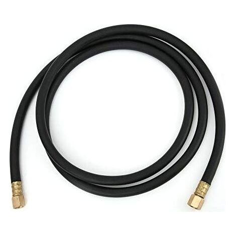 Tuyau de gaz inerte 1/4 pouce , Tuyau d'argon Tuyau d'azote Tuyau d'air comprimé , Convient pour l'air, l'air comprimé, l'argon, l'azote et le dioxyde de carbone(2m) (1/5)