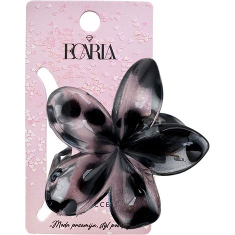 Pinza para el cabello XL con forma de flor, 7,5 x 8 cm, SP317CZ (1/3)