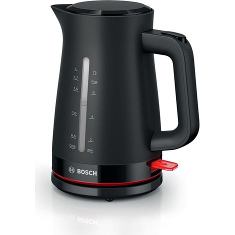 Bosch TWK3M123 Hervidor eléctrico 1,7 L negro