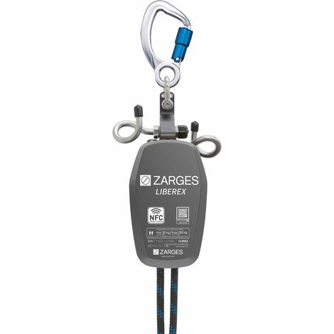 Zarges Fall Protection Rettungsgerät Liberex mit hoher Nutzlast von 280kg Länge 40,0m