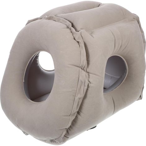 Oreiller Cervical Gonflable pour Voyage Coussin de Sieste pour Avion et Voiture Ajustable et Confortable (1/5)