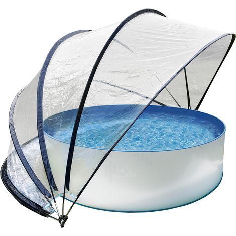 Miganeo Deluxe Cabrio Dome für Pools bis 366x132 cm 240 cm hoch
