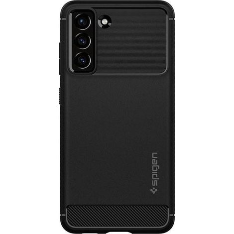 Custodia spigen rugged armor per samsung galaxy s21 fe - nero opaco 231433867
