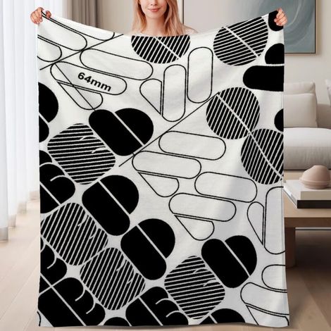 Couverture de lit en polaire de luxe en microfibre, douce, chaude et légère, jeté de printemps,6080 pouces (1/4)