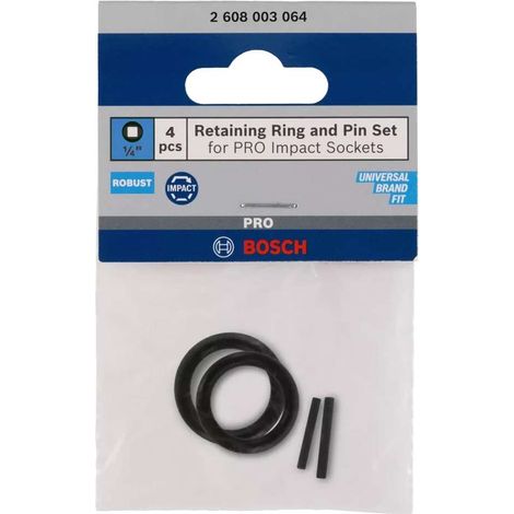 Accessorio Bosch Pro Set Spina Anello Chiaro 15 cm