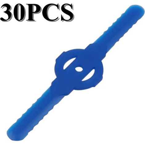 Lames de tondeuse à gazon en plastique, 30 pièces, remplacement de tête de coupe, longue lame, fournitures de jardin, accessoires d'outils (1/5)