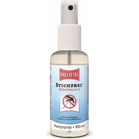 Ballistol Stichfrei Classic 100 ml Mückenschutz Pumpspray Insektenschutz wirksam robust (1/5)
