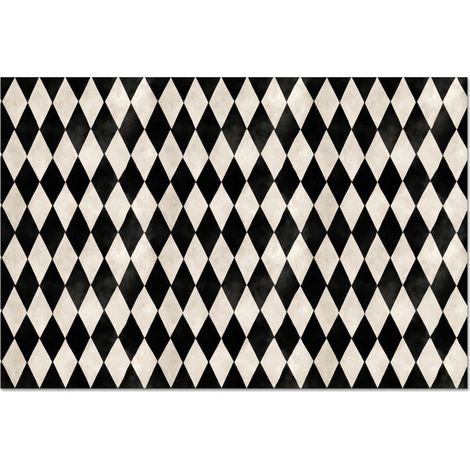 CRÉDENCE CUISINE Classique - Motif - Noir 60x40 cm (1/5)