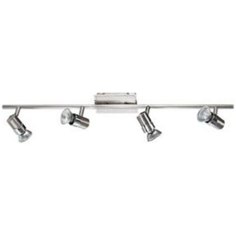 FABAS 2554-80-178 SPOT GU10 4 X 50W NICKEL SATINÉ CHROME