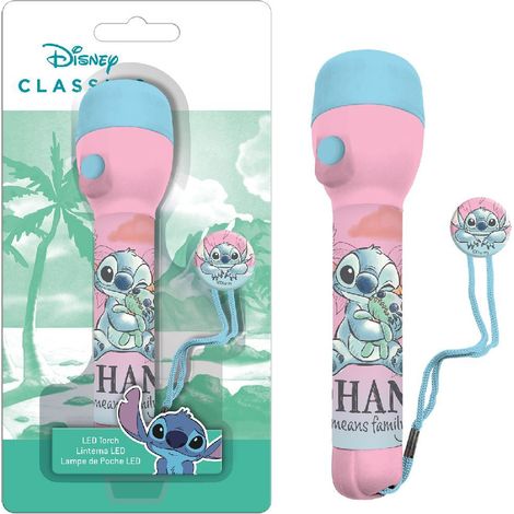 Lampe de poche Disney Stitch 16 cm Bleu/Rose (1/3)