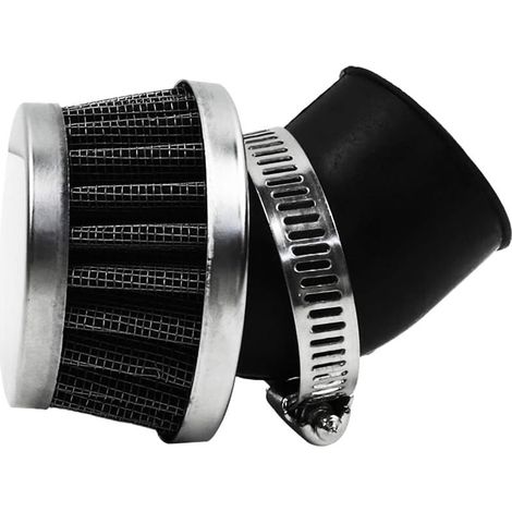 Filtro de aire de cuello curvo de 35 mm para motos de cross, ATV, quads y karts de 50, 70, 90, 110 y 125 cc (fabricado en China) (1/5)