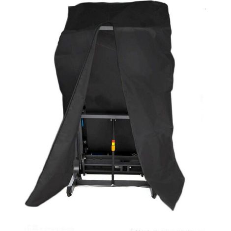 Funda plegable para cinta de correr con cremallera, a prueba de polvo, para equipos de fitness, 46 x 38 pulgadas (1/4)