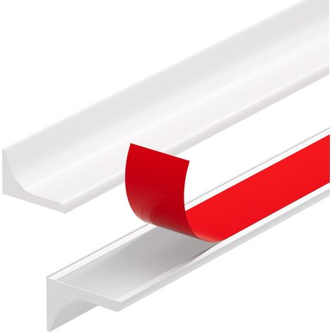 Seuil De Douche Barrage D'eau Pliable,Joint Porte Douche Barrage de douche Anti Débordement pour Baignoire,La Cuisine Et La Salle De Bain,Blanc (1/5)