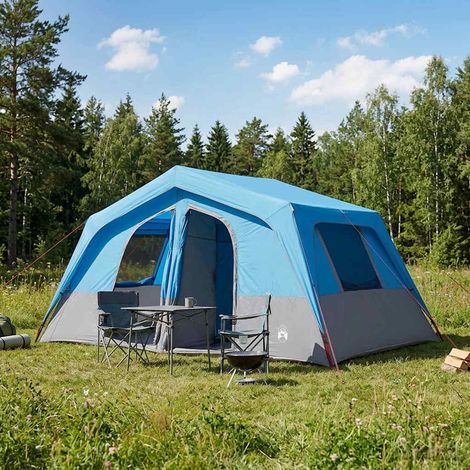 vidaXL Family Tent Blue 533 x 312 x 230 cm (1/5)