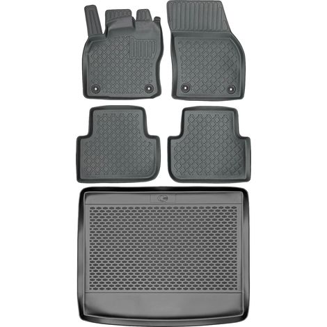 Volkswagen Tiguan II SUV de 2016 (JUEGO) - Alfombrillas para coche + alfombrilla para maletero