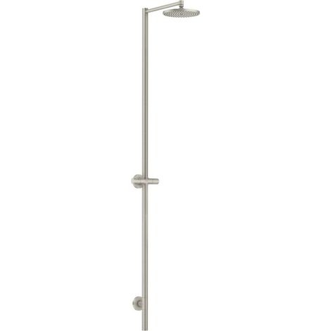hansgrohe Nature Duschsäule Axor Starck m Kopfbrause, o. Handbrause, Edelstahl optic (1/2)