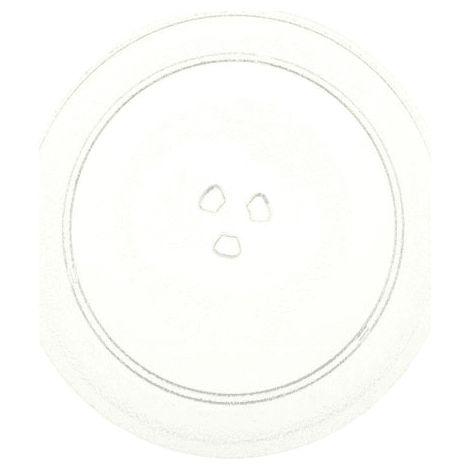 PLATEAU TOURNANT VERRE DIAMETRE 245 MM POUR MICRO ONDES   BEKO - 9178005328