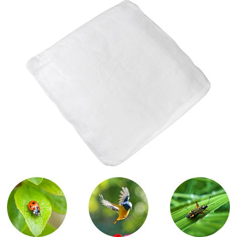 Gartenschutznetz für Gärten und große Flächen, Net Pro, HDPE 3×10 m, weiß, 660 g, vogel- und insektenabweisend, atmungsaktiv
