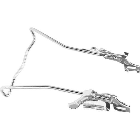 Un support de rangement pour vélos destiné à l'entretien, avec deux présentoirs sur pied. (1/5)