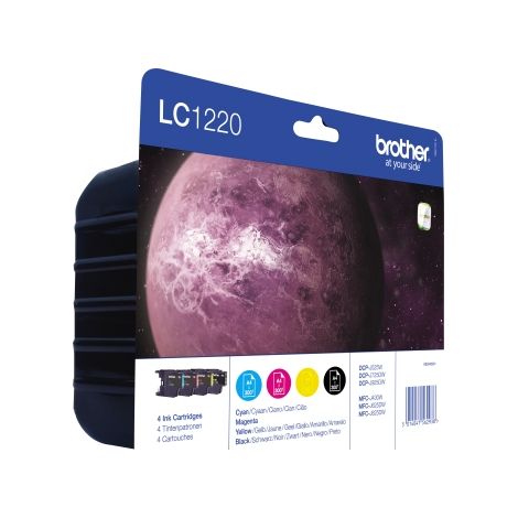 brother Tinte Brother LC-1220 VALBPDR (B/C/M/Y) / Value Pack (LC1220VALBPDR) (1/2)