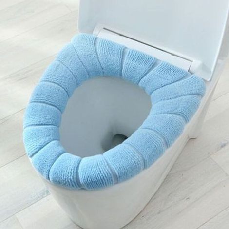 Coussin Pour Siège De Toilette - En Acrylique - Extensible - Convient Aux Sièges Ronds Et Ovales - 30 X 30 Cm - 1 Pièce (1/5)