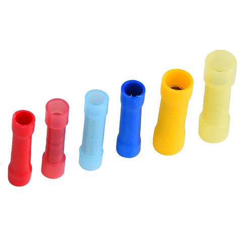 Lot de 60 connecteurs à sertir pour câble électrique isolé PVC avec boîte (1/5)