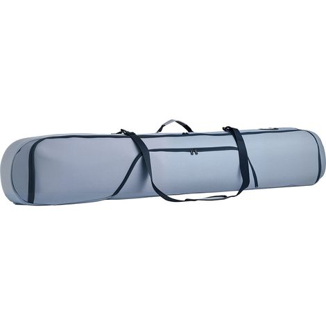 Snowboard-Tragetasche, bis zu 165 cm, gepolstert, wasserdichtes 600D Oxford-Gewebe, mit verstellbaren Innengurten, ideal für Skier, Stöcke, Helm und Zubehör (Grau) (1/5)