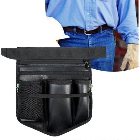 Sac banane pour outils de jardinage, ceinture utilitaire, boucle amovible, robuste ( ) (1/5)