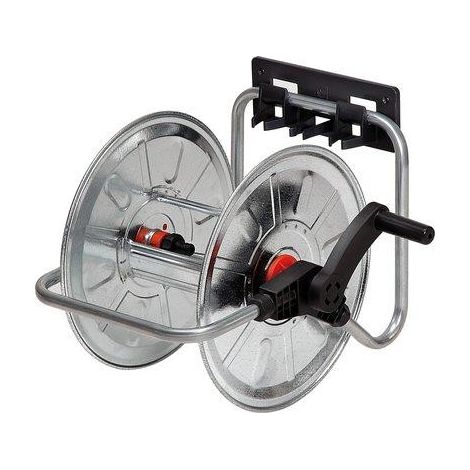 Agrati AG131 Zinc Line Avvolgitubo Murale Portatile Acciaio Zincato 50 m 1-2''