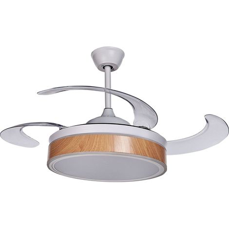 Ceiling Fan with Light FREMONT with Remote White