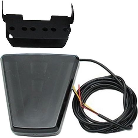 Feu arrière Third, feu stop, avertissement, style F1, feu de brouillard arrière universel, 12 V, compatible avec de nombreux modèles de voitures, noir (1/5)