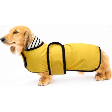 Manteau Imperméable pour Teckel Veste de Pluie Réfléchissante pour Chien Chiot (1/5)