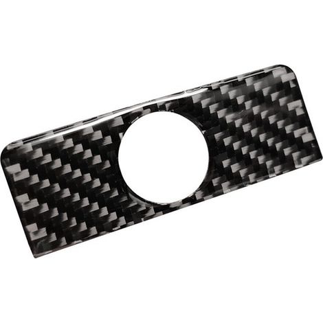 1 color: Carbon fiber color Material: ABS Car ECON headlight control decorative cover suitable for... (1/4)