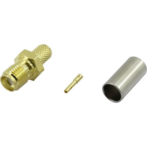 TRU COMPONENTS SMA-KC-RG58-1 1372243 SMA-Steckverbinder Buchse, gerade 50 Ω 1 St.