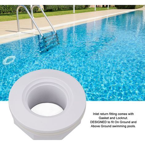 Fitting Directional de Jet de Retour pour Piscine avec Écrou et Joint Compatible SP1419D - Matériel ABS Durable (1/5)