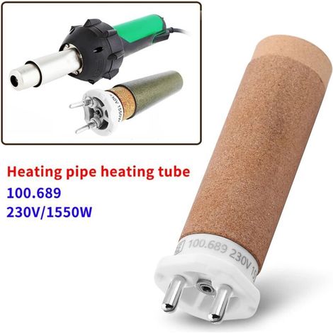 230V 1550W Tube Élément Chauffant pour Leister 100.689 Pistolet de Soudage à Air Chaud (1/4)