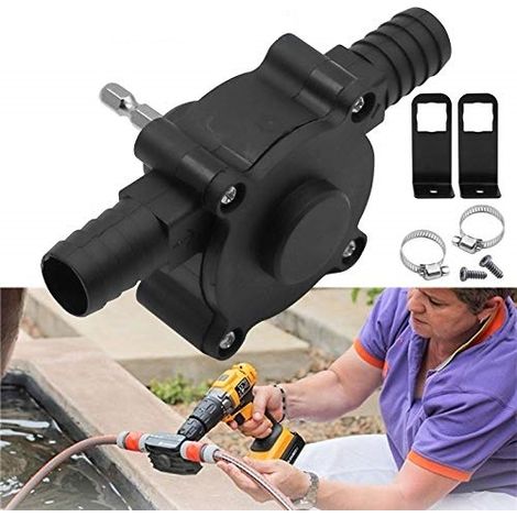 Tragbare Mini-Bohrmaschine, Handbohrmaschine, angetriebene Wasserpumpe, Dieselmotoren, Öl, flüssiges Wasser, selbstansaugende Hand-Transferpumpen, schnelle Pumpgeschwindigkeit