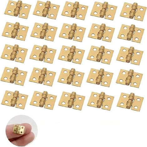50 mini bisagras, bisagras pequeñas, bisagras vintage, bisagras para puertas (1/5)