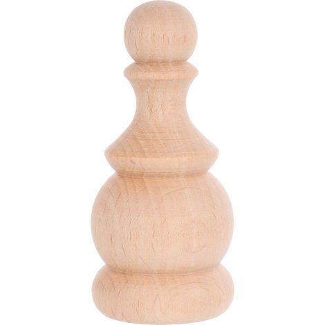 Embouts en Bois Robustes pour Montants de Lit et Tringles à Rideaux, Design Pont Roman Classique, Matériau Bois Khaki, Décoration Élégante pour Chambre et Intérieur (1/5)