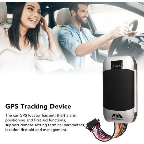Traceur GPS Voiture Portable Localisateur en Temps Réel avec Alarme Tracking Haute Sensibilité Prise US 12‑24V (1/5)