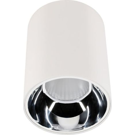 Spot LED en Saillie Applique Plafond 30W IP44 Blanc - Blanc Chaud 2300K - 3500K - SILAMP