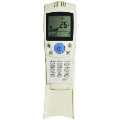 Convient à la télécommande du climatiseur Elixir/Kess Télécommande du climatiseur SUN06 (1/4)