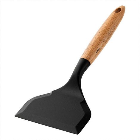 Antiadhésif cuisine large racloir Pizza cuisson outils silicone spatule B (1/5)