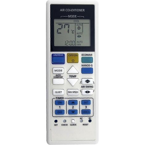 Télécommande de remplacement pour climatiseur Inverter (1/5)