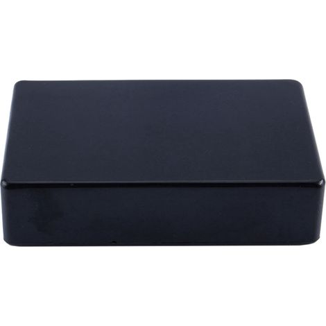 Boîte de jonction électrique en plastique FBA, noire, 100 x 60 x 25 mm (1/5)