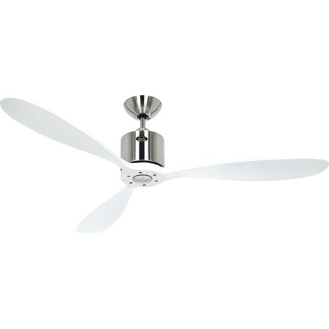 DC Ceiling Fan Aeroplan Eco Chrome / White (1/4)