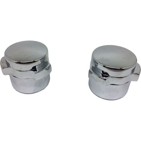 Ricambio coppia maniglia metalliche Cromo Mamoli V0200010L001 (1/2)