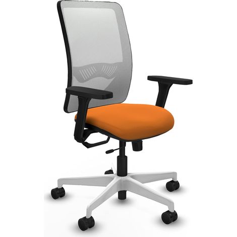 Sedia piqueras y crespo ergonomica arancione schiuma di alta qualità (1/2)