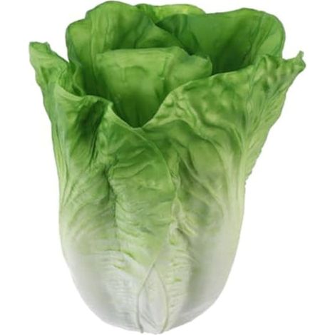 Laitue artificielle, laitue réaliste en PU pour la décoration de légumes et la décoration de la cuisine. (1/5)