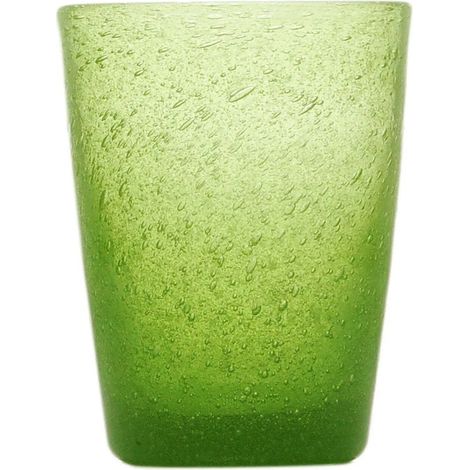 Zani Serafino Memento Bicchiere Acqua Lime Pasta di Vetro
